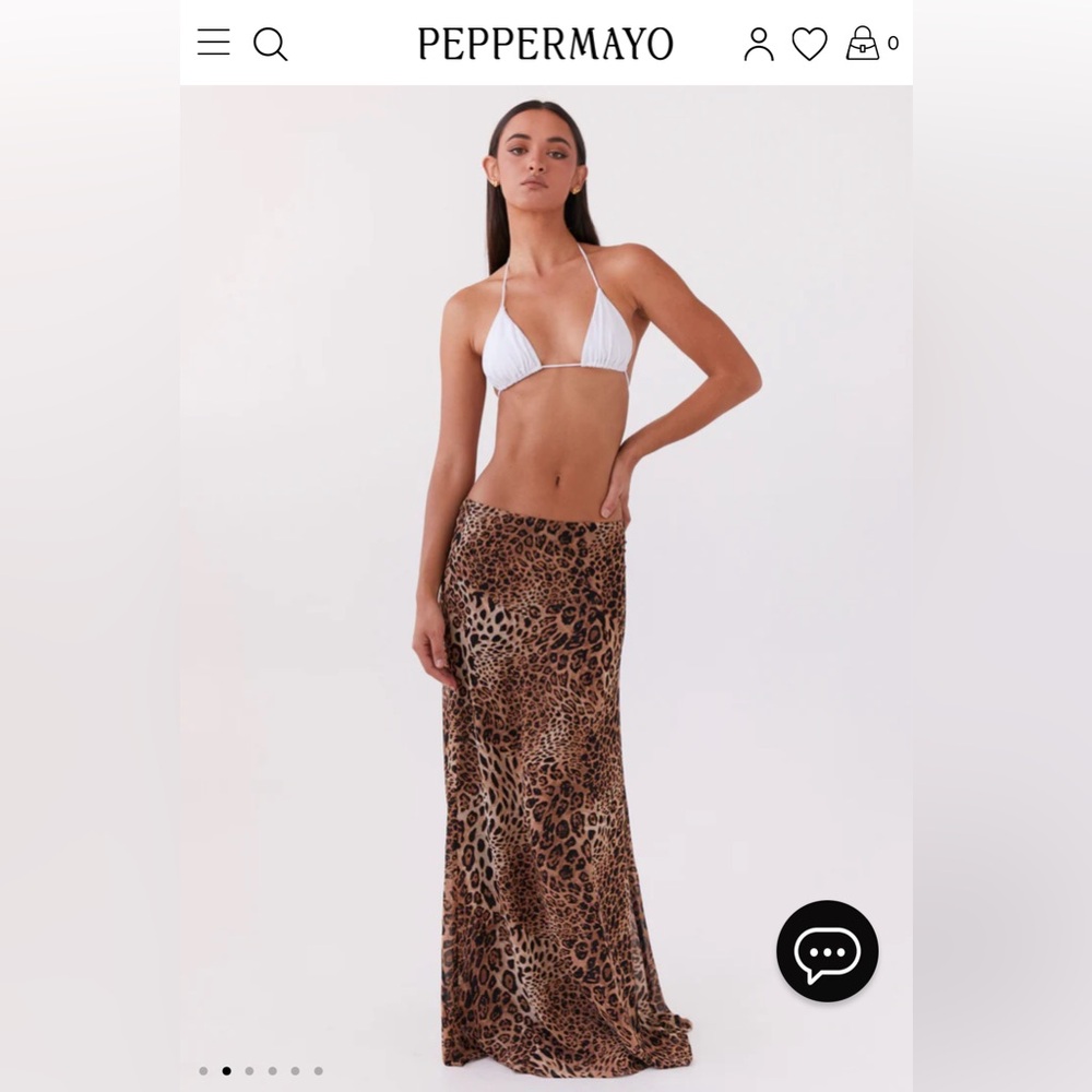 Peppermayo Exclusive - Violetta Maxi Skirt - Leopard